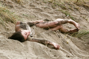 inkBoat's Dana Iova-Koga in 95 Rituals (for Anna Halprin) directed by Shinichi Iova-Koga
