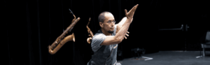 Shinichi Iova-Koga practicing Yang Sheng Gong.